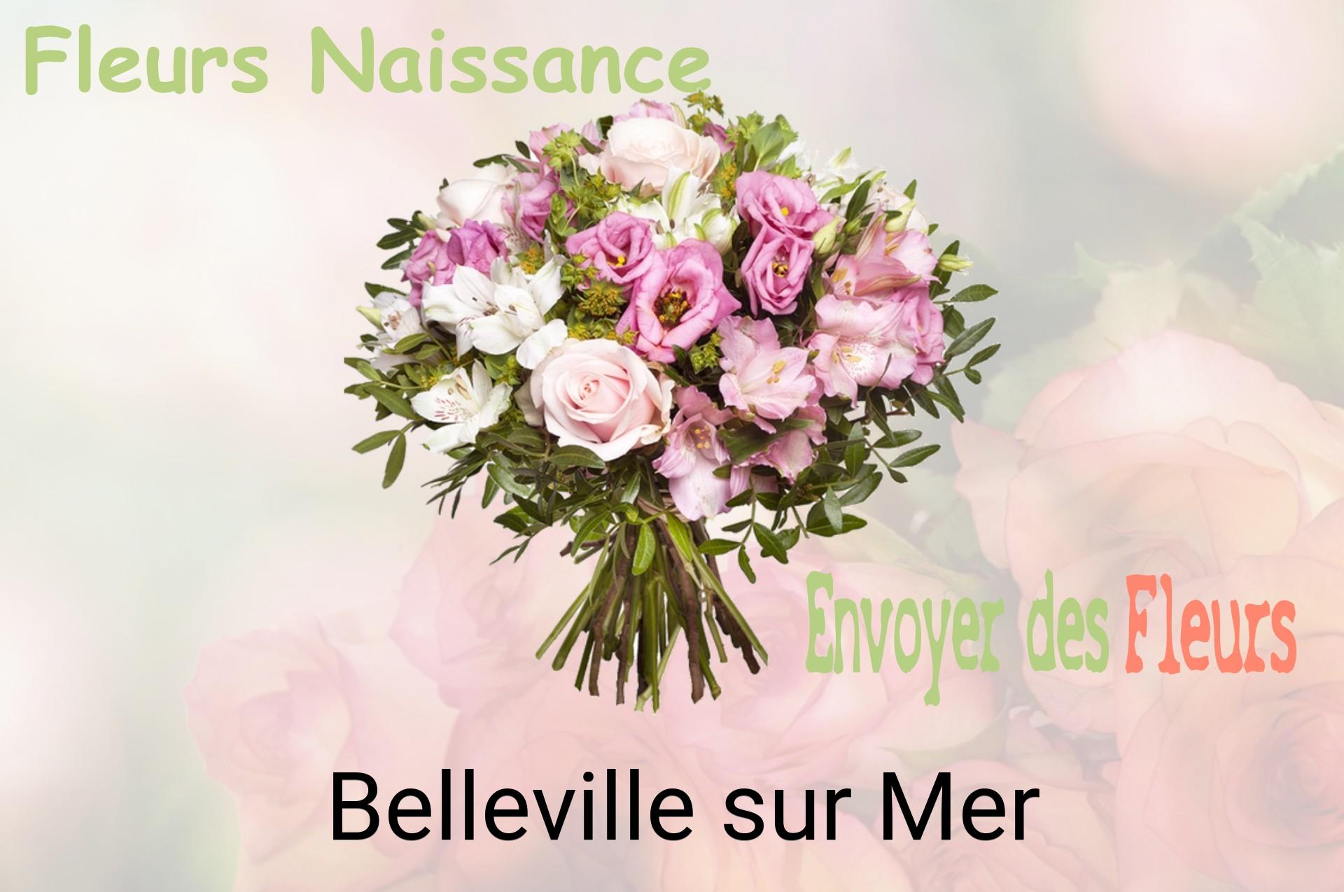 Bouquet de fleurs de naissance livré à Belleville-sur-Mer